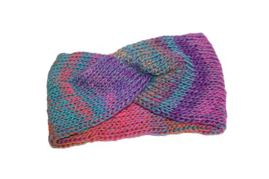 Stirnband Twist bunt Erwachsener