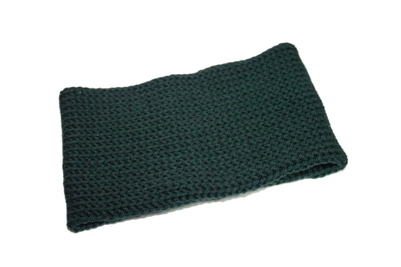 Stirnband einfach dunkelgrün