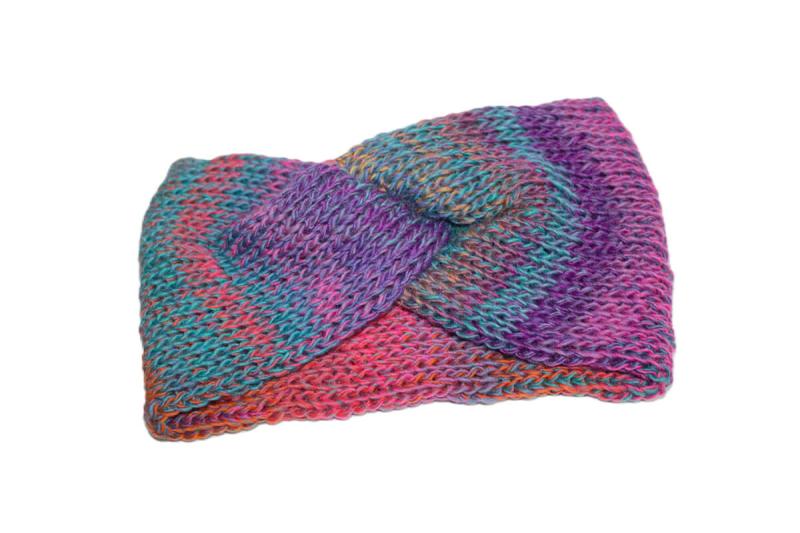 Stirnband Twist bunt Erwachsener